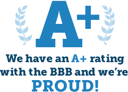 bbb-rating-logo for YBH celaning services