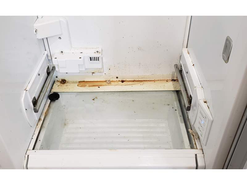 fridge’s drainage hole